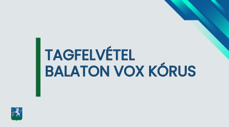 Balaton Vox kórus – tagfelvétel
