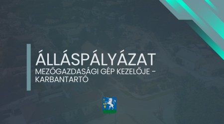 Álláspályázat