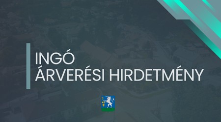 Ingó árverési hirdetmények
