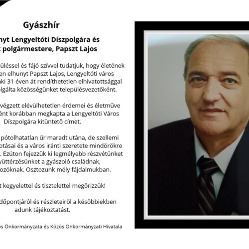 Gyászjelentés