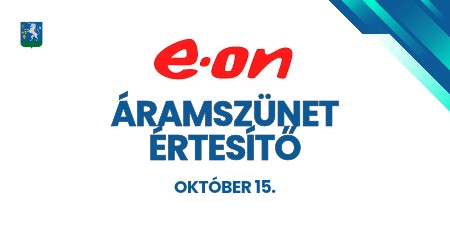 Áramszünet értesítő – október 15.